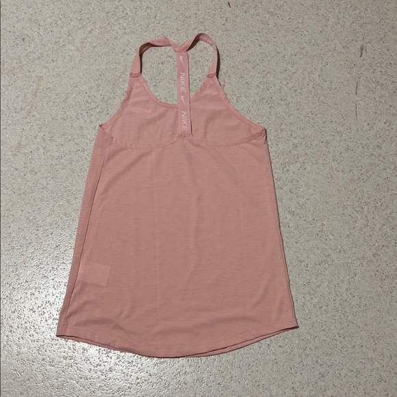 Nike Pink Racerback Performance Tank Top - Picture 3 of 4